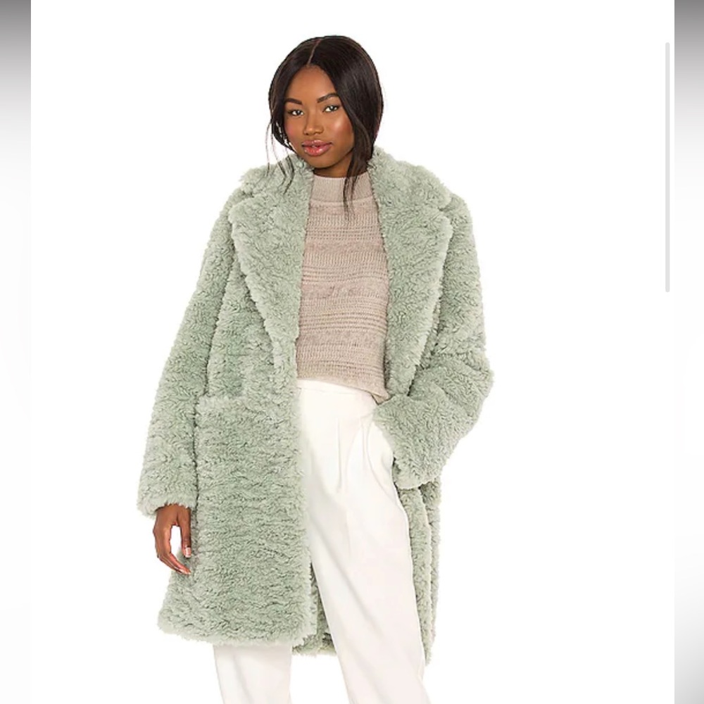 REVOLVE “Ellen Coat in Sage Green
Song of Style”